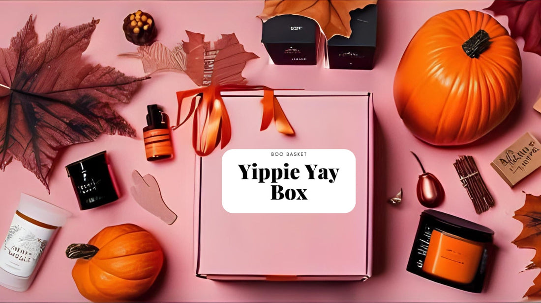 Boo Basket Geschenkidee gratis Grußkarte hinzufügen